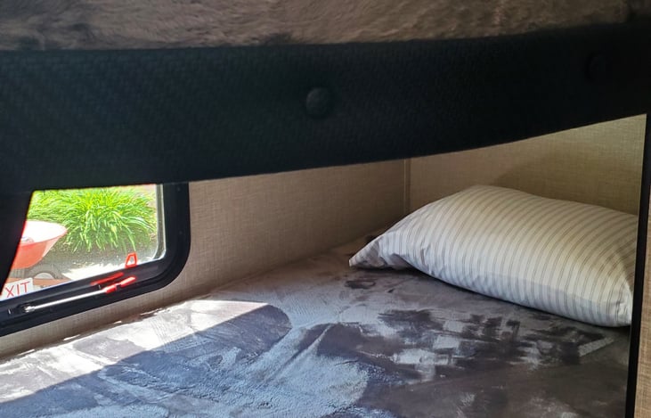 Full size double bunk beds