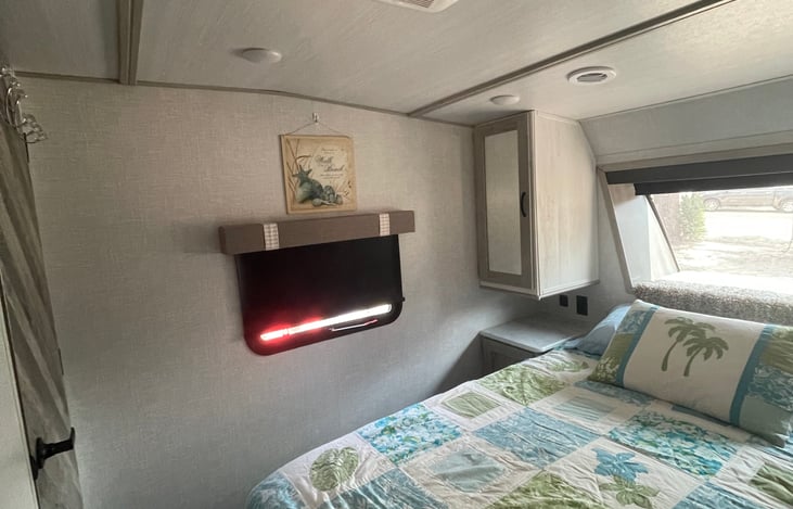 Cozy Bedroom is great for hibernating!