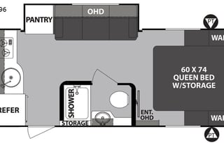 Roomy and sleek: 2020 Forest River RV R Pod RP-196