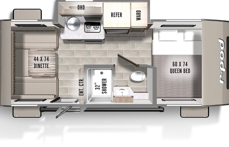 Plenty of space for four.