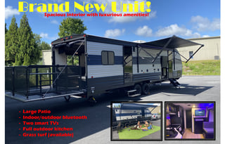 NEW 2021 Cherokee Grey Wolf 27RR with Patio!