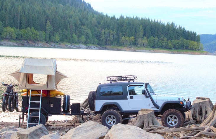 Featuring both front porch cover and two side window covers.