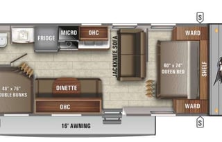 Kid and pet friendly adventure travel trailer