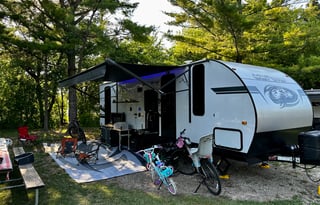 Life is better at the campsite! Pet Friendly