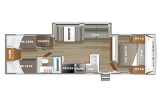 2022 Prime Time RV Avenger 28QBSLE