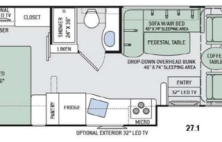 2016 Thor Motor Coach ACE 27.1