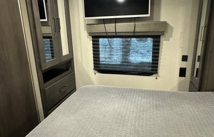 Master Bedroom with TV