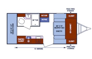 Fun-Sized Family Camper <4000lbs! Features Galore!