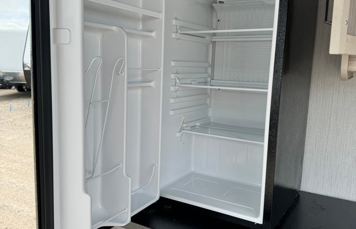 Outside fridge