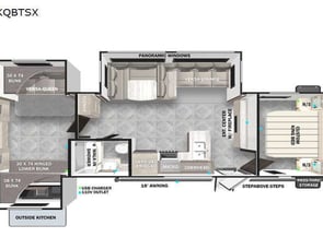Forest River RV Wildwood 31KQBTS