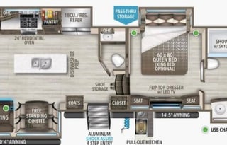 FANCY RV RENTAL "GRAND DESIGN"