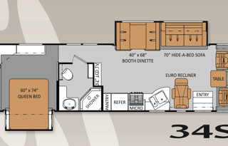 2012 Thor Motor Coach Daybreak 34SD