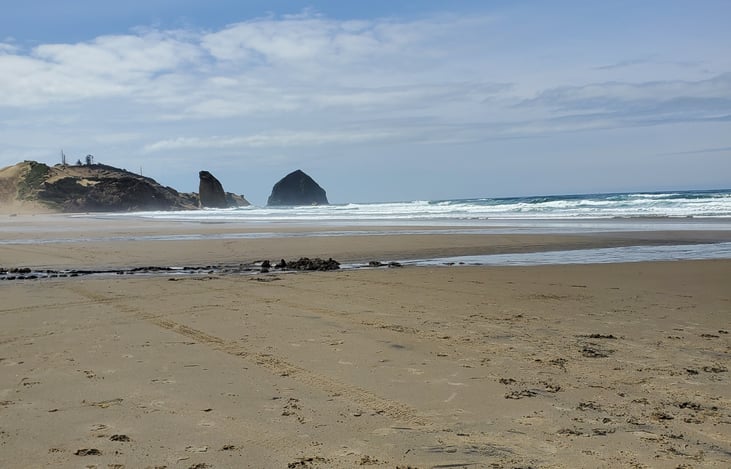 Tierra Del Mar beach near Pacific City