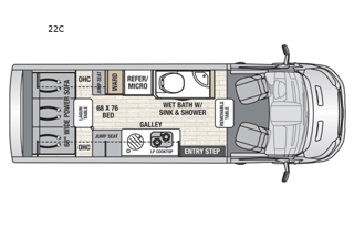 2022 Coachmen Beyond Li3 22C AWD–Luxury & Off-Grid