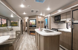 The Ultimate Family Bunkhouse Outdoor Kitchen 33ft