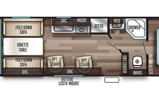 2019 Forest River RV Cherokee Grey Wolf 26RR