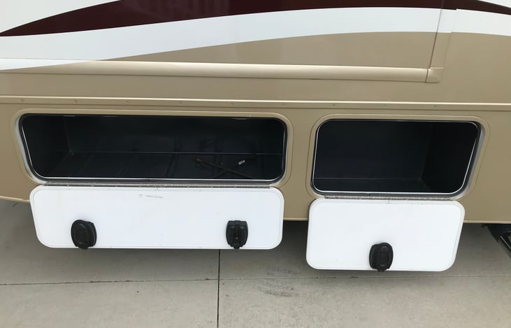 Passenger storage compartment #2 and #3