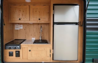 Micro Toy Hauler w/ Motorcycle Winch