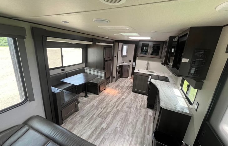 Living Space & Kitchen