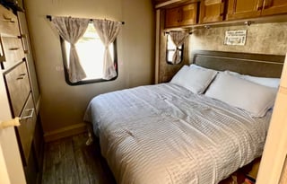 Moose, a 2018 Jayco Envoy