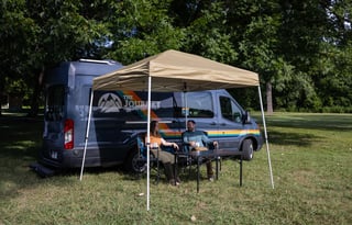 Couples OFF-GRID High Roof Camper Van
