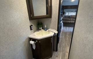 Fully Stocked 2019 Grey Wolf Bunkhouse delivery!