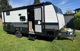 Aaron's 2026 Springdale 18' bunkhouse