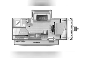 Family/Group Friendly - 2022 Tracer 24DBS