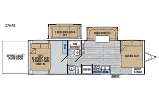 RV THERE YET? 2017 Forest River Toy Hauler RV