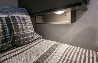 King Bed and Private Quad bunks  2022 Cruiser MPG