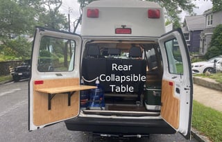 One of a Kind Classic Woody Campervan Sleeps 4/5