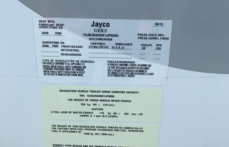 Weight and other great info