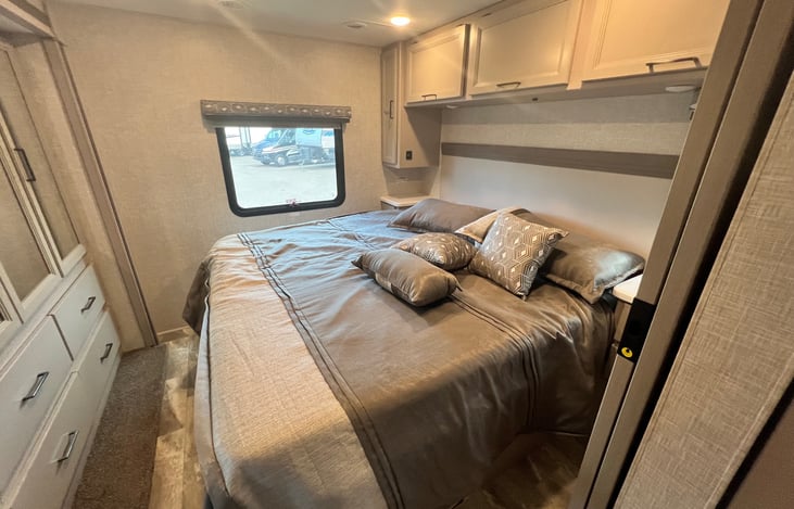 Master Bedroom with King Size Bed