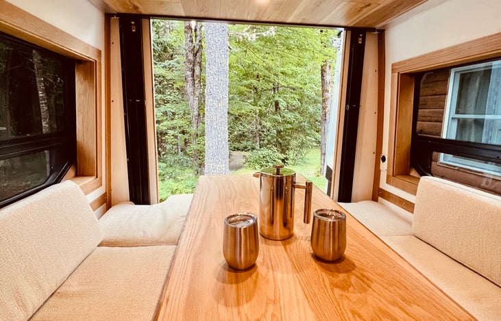 There's nothing like having your morning coffee with a view!