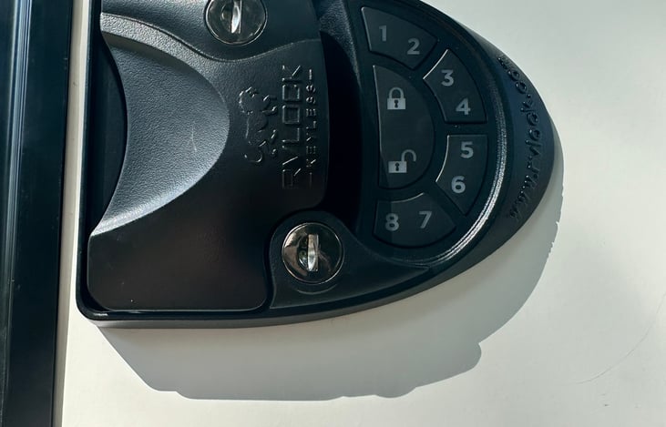 Remote door locks with code