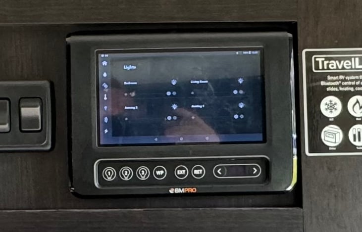 Travel Link system that controls slides, lights, power, A/C, water, etc…