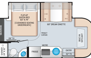 Bunks/ all wheel drive/ Lithium/ solar/ generator