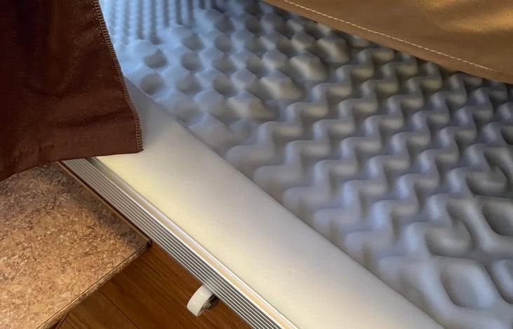 The foam for the full bed.