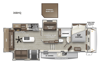 Bunkhouse Camper Rental!