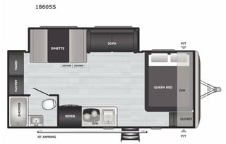 2022 Keystone Springdale 1860SS: Light, Spacious