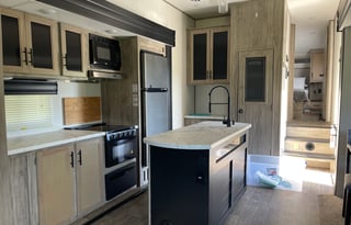 Our RV is Pet and Kid friendly.It's a nice getaway