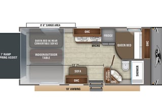 2019 Jayco Toy Hauler with patio -  Sleeps 6!
