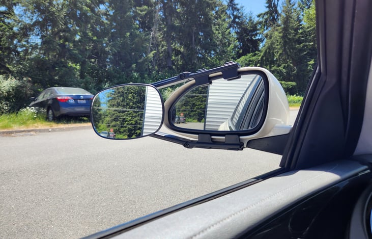 2x removable Trailer mirrors