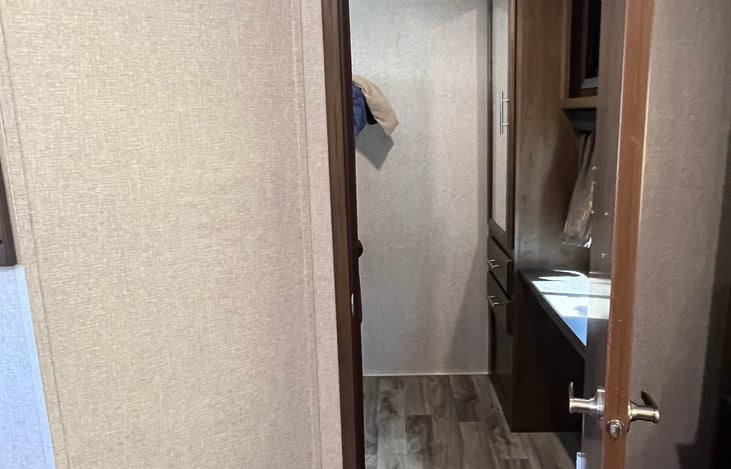 Entry to bunkhouse bedroom