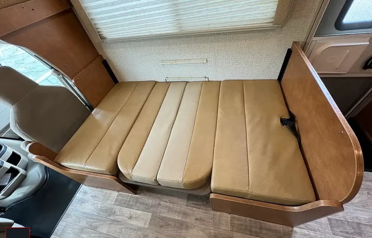 Ideal for kids or shorter persons, front seat moves forward a bit making room for 6' tall person. Please view description for more details on size.