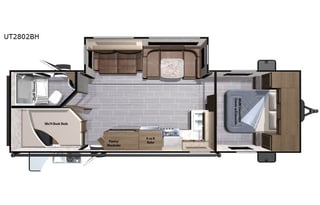 2017 Highland Ridge Open Range Ultra Lite UT2802BH