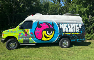 Custom van build out: Unique wrap