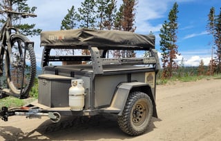 The Roam Wagon - Overland Trailer w/ 4 Person RTT