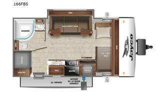2022 Jayco Jay Feather Micro 166FBS