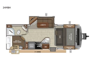 2019 Jayco White Hawk 24MBH